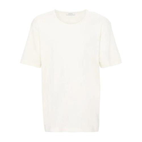 Citron Glaze Ribbet U-Hals T-Shirt