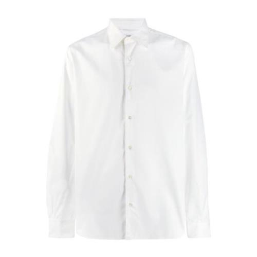 Hvid Slim-Fit Bomuldsskjorte