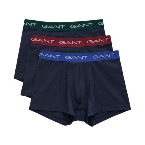 3-Pak Bomuld Stræk Boxershorts