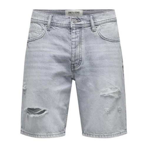 Urban Denim Shorts med Moderne Twist