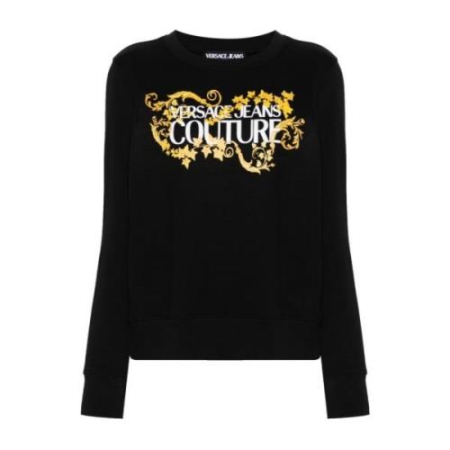 Barocco Print Crew Neck Sweater