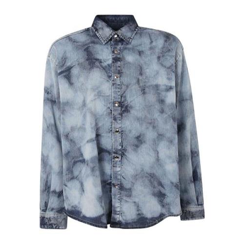 Denim Bleach Skjorte