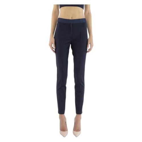 Slim Fit High Waist Trousers