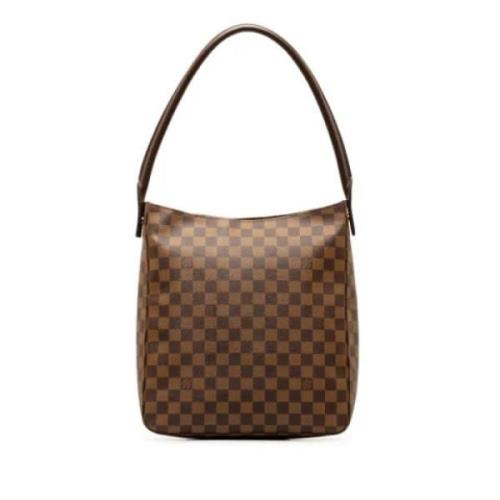 Pre-owned Canvas louis-vuitton-tasker