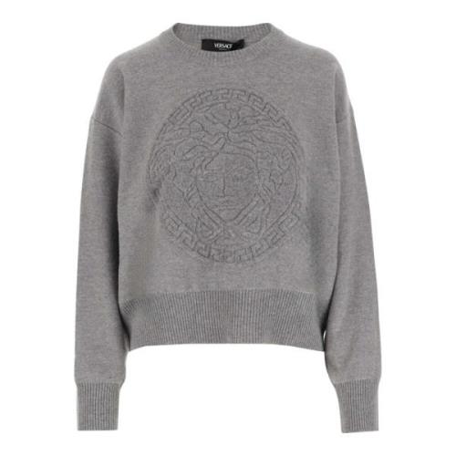 Uld Kashmir Pullover Crew Neck Sweater