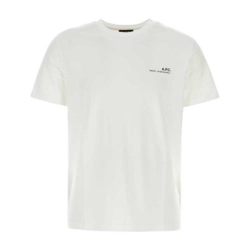 Klassisk Hvid Bomulds T-Shirt
