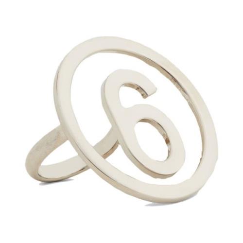 Sølv Logo Messing Ring Smykker