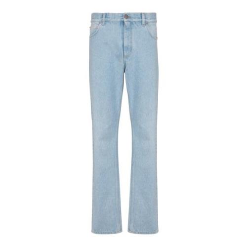 Lysblå regular-fit denim jeans