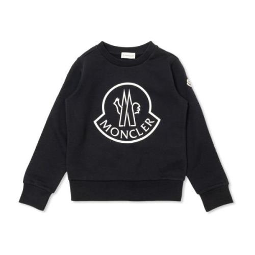 Sweatshirt med logo