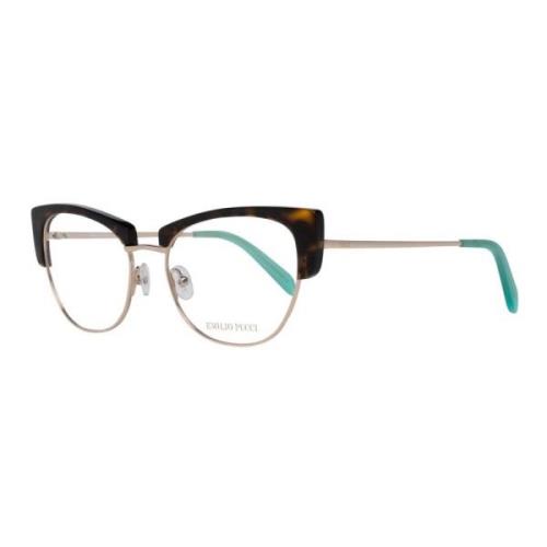 Brune Damer Optiske Briller Fuld-Rand Stil