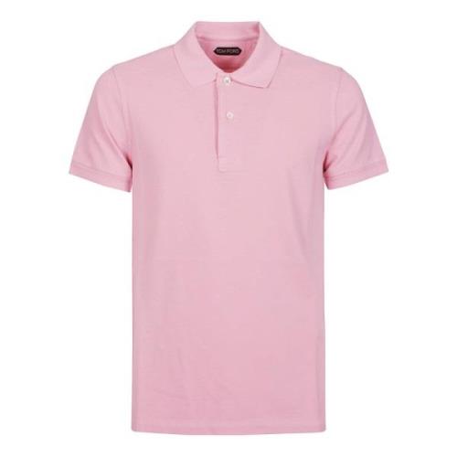 Pink Tennis Piquet Polo Shirt