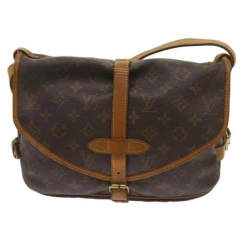 Pre-owned Canvas louis-vuitton-tasker