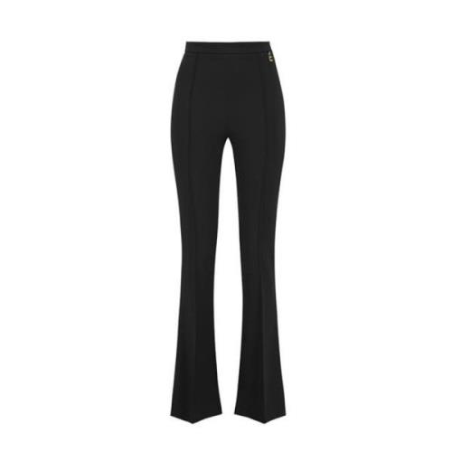 Elegant Wide Black Trousers