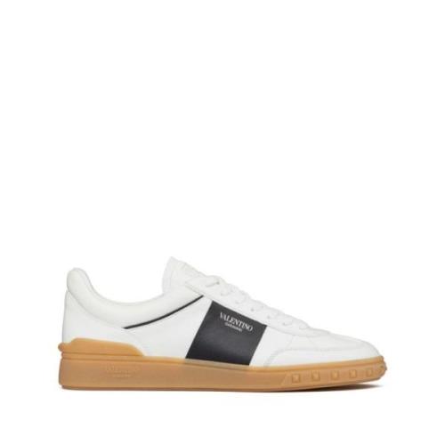 Hvide Sneakers med Rockstud Detaljer