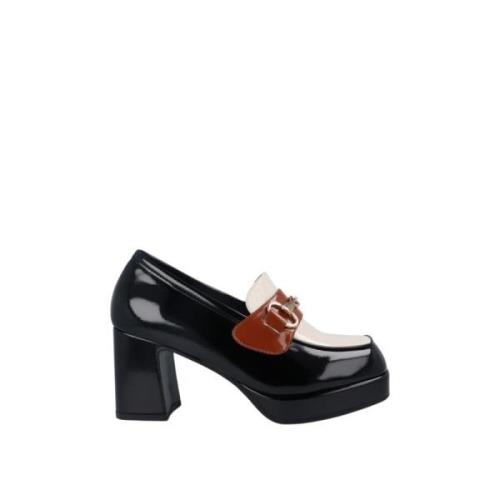 Platform Vegan Patent Leather Moccasin