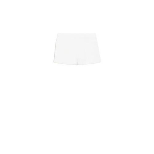 Hvide Shorts med Store Forlommer
