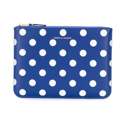 Polka Dot Navy Pung