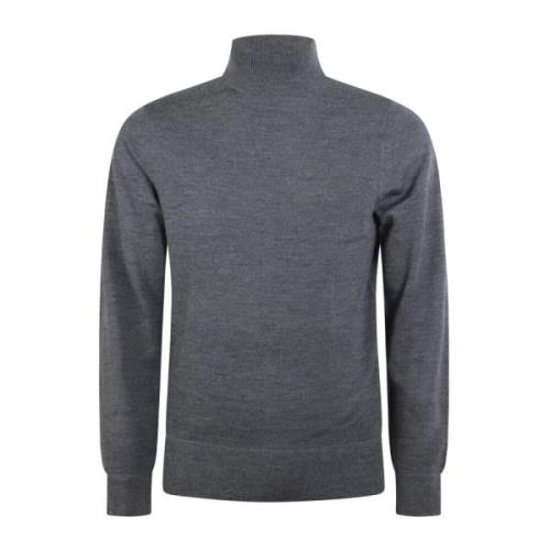 Merino Wool Mock Neck Sweater