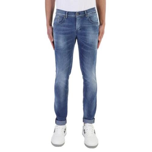 Skinny Fit Lys Blå Denim Jeans