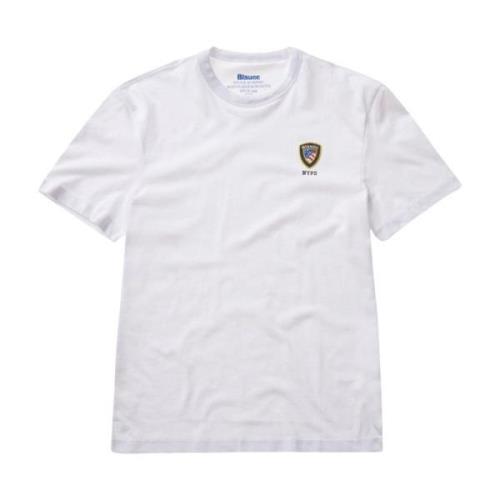 Herre Hvid Logo T-shirt