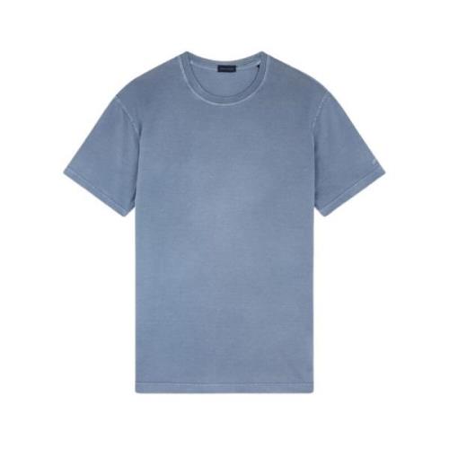 Bomuld Jersey T-shirt Avio Blå
