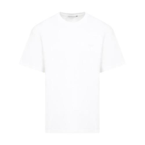 Hvid Duster Script T-Shirt