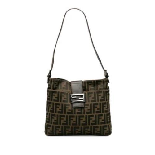 Pre-owned Canvas fendi-tasker