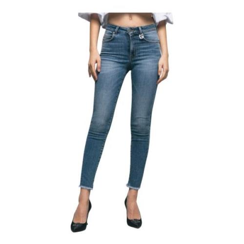 Moderne Slim-Fit Fem-Lomme Jeans