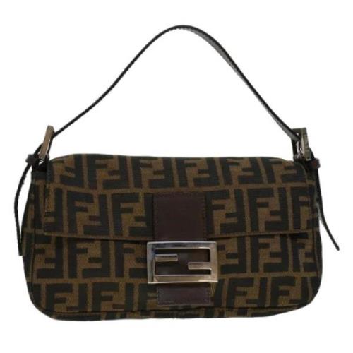 Pre-owned Canvas fendi-tasker