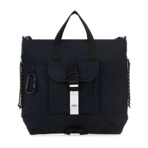 Midnight Blue Trek Shopping Bag