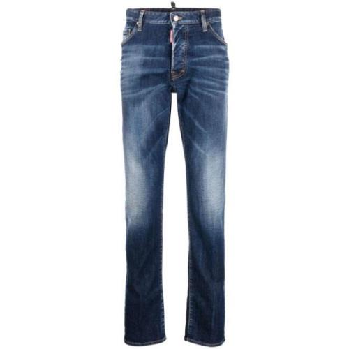 Blå Skinny Cool Guy Jeans