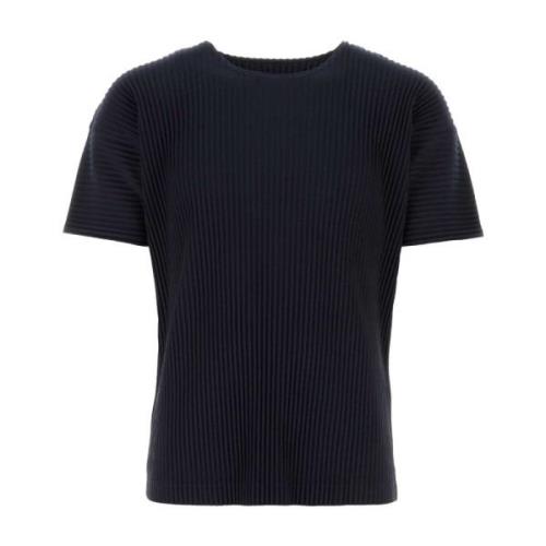 Stilfuld Sort Polyester T-shirt