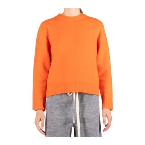Orange Uld Sweater Square Fit