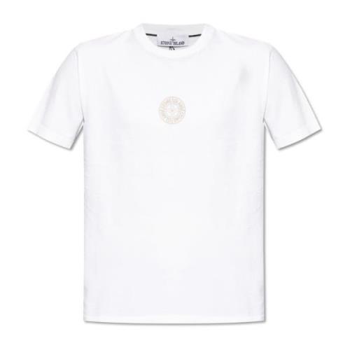 T-shirt med logo