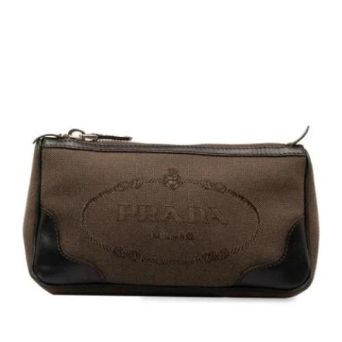 Pre-owned Canvas prada-tasker