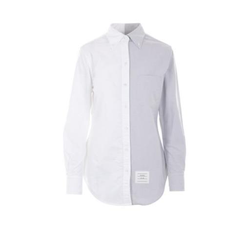 Hvid Oxford Bomuld Skjorte