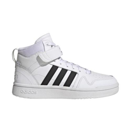 Mid-Top Sneakers Hvid/Sort/Hvid