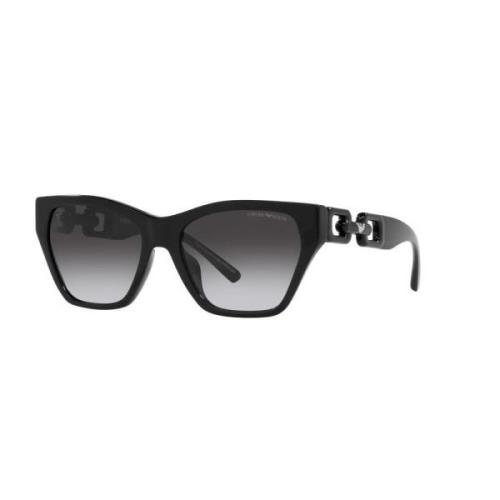 Sorte solbriller med gradient røglinser
