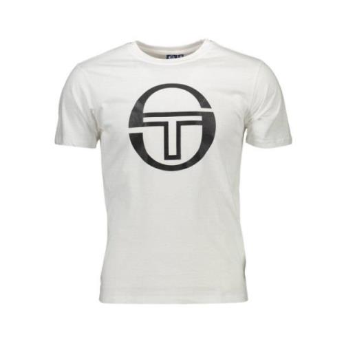 Tryk Logo Rund Hals T-Shirt