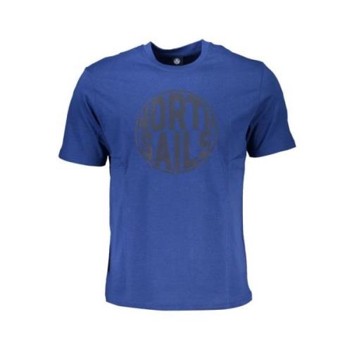 Tryk Logo Rund Hals T-Shirt