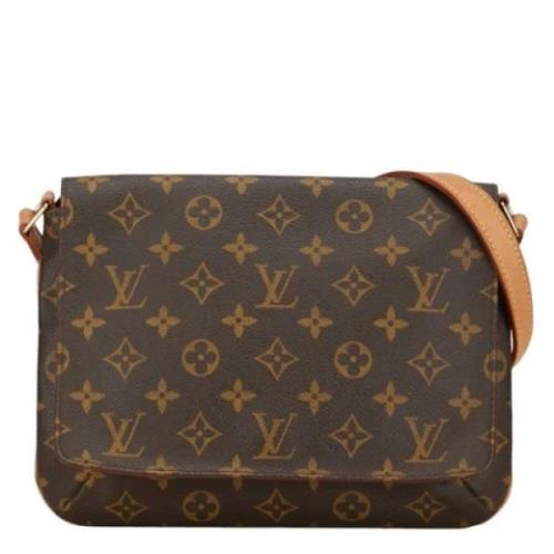 Pre-owned Canvas louis-vuitton-tasker