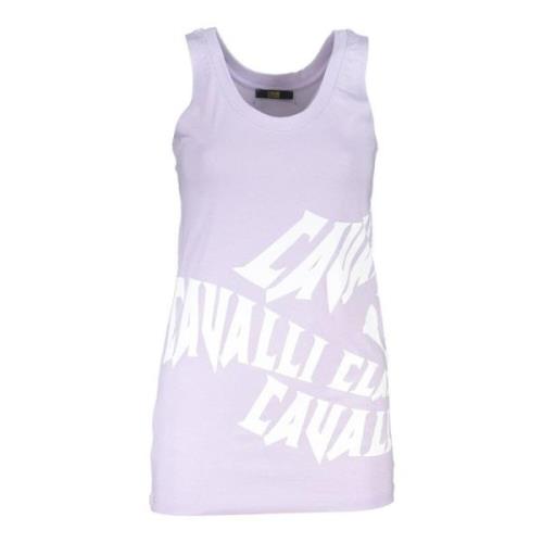 Lilla Bomuld Tank Top med Print