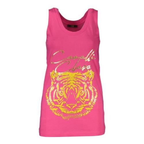 Dame Tank Top med Brede Skuldre og Logo