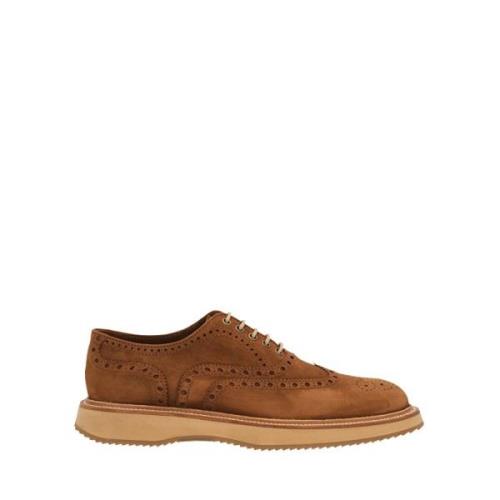 Brun Kalveskind Harbor Oxford Brogue Sko Oxford Pala Vega Trapado