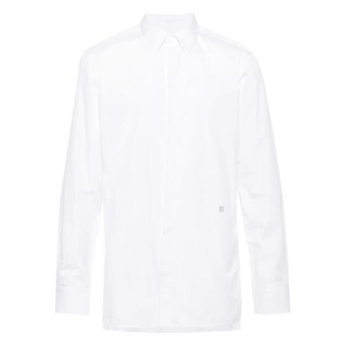 Klassisk Bomuldsskjorte Hvid