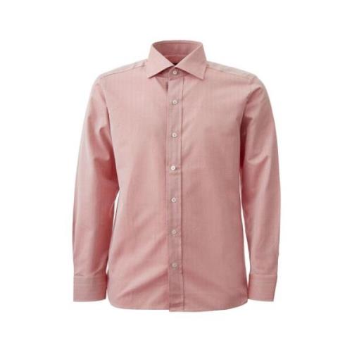 Elegant Pink Cotton Shirt
