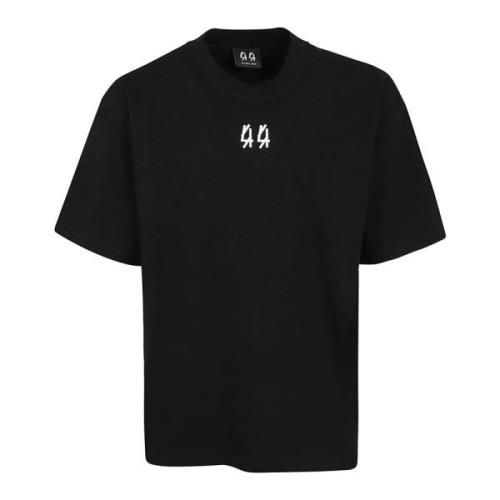 Sort T-shirt til mænd AW24