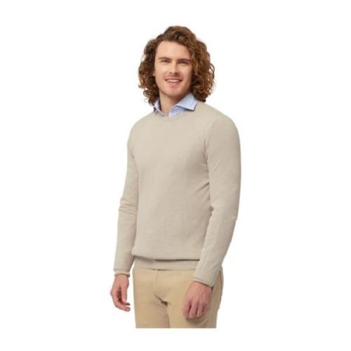 Herre Crewneck Sweater Beige