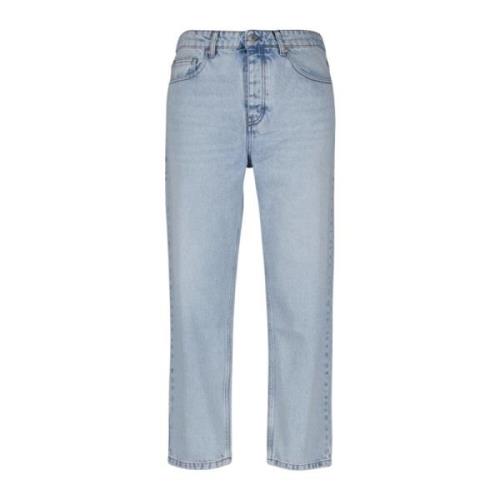 Tapered Fit Blå Gulerod Jeans