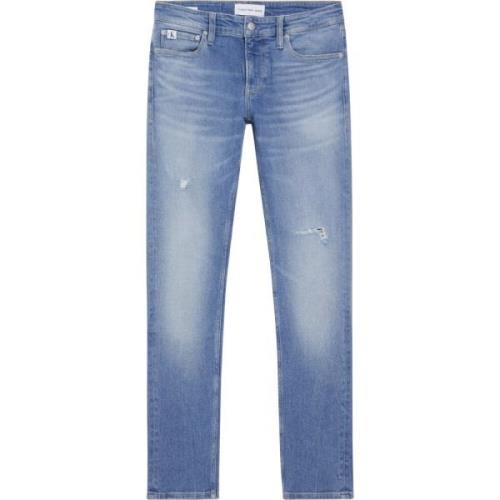 Blå Denim Jeans